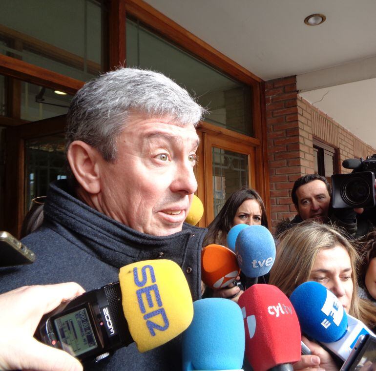 Rafael Uriarte, uno de los abogados de la defensa