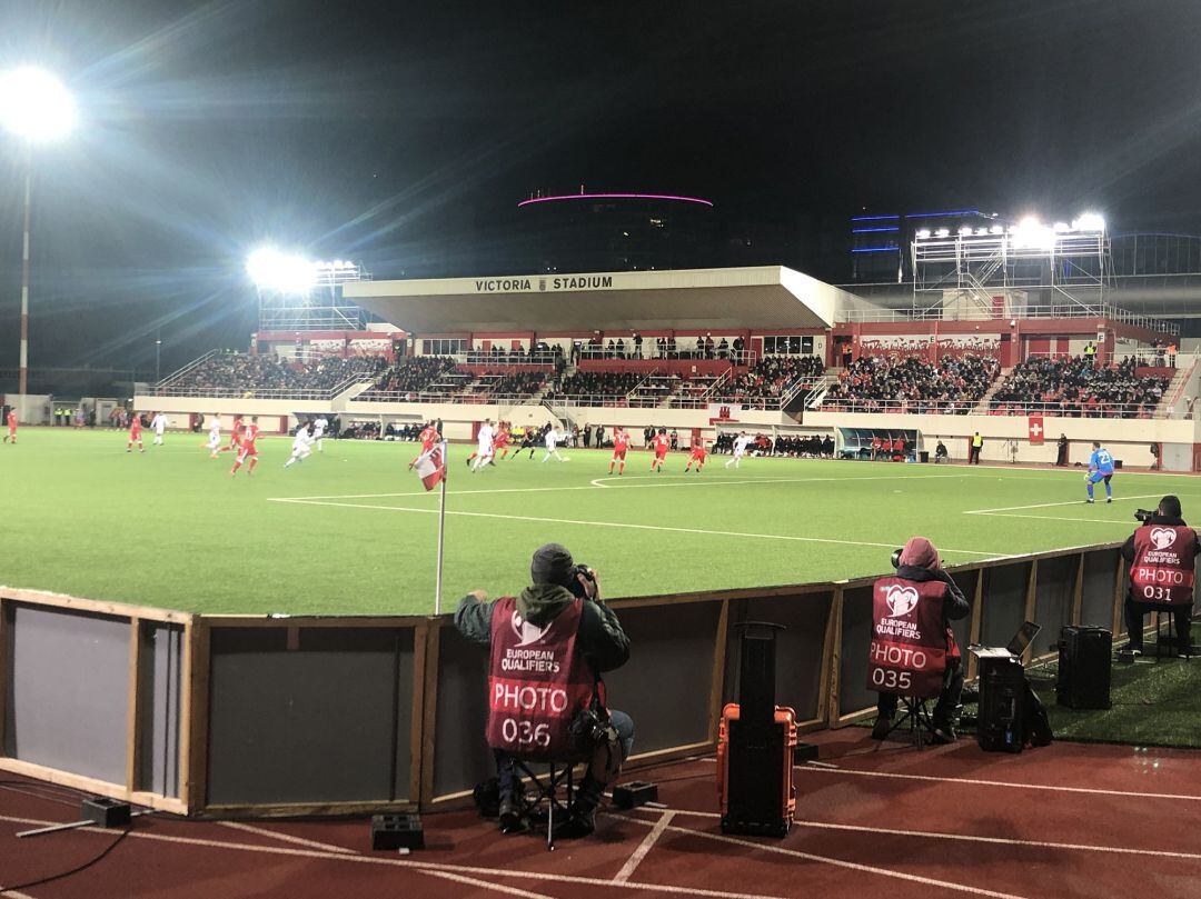 Victoria Stadium de Gibraltar.