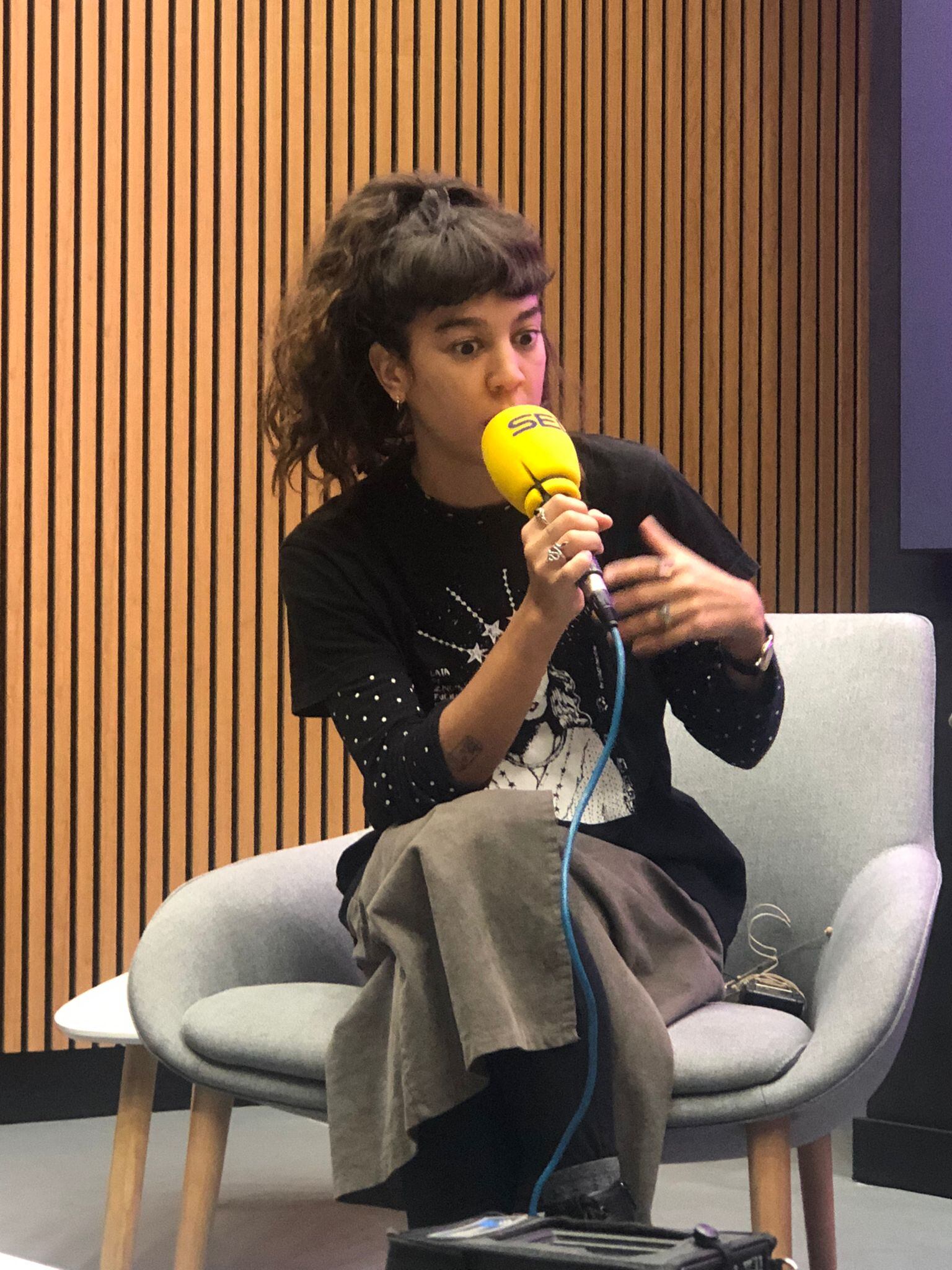 La artista multidisciplinar Bewis de la Rosa