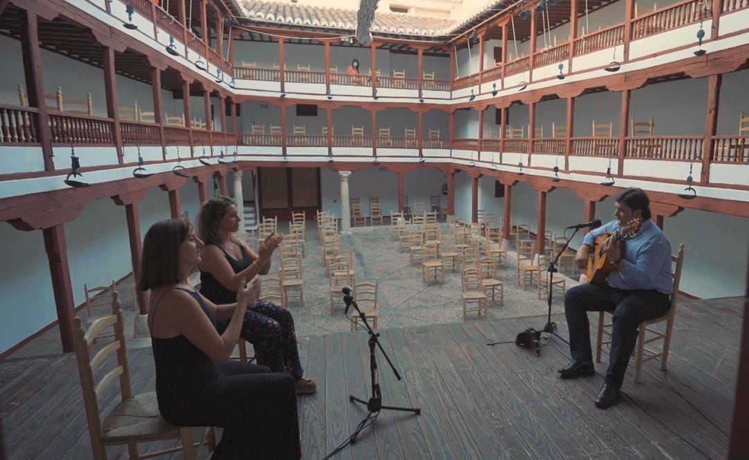 Actuación de Ricardo Fernández del Moral en el Corral de Comedias