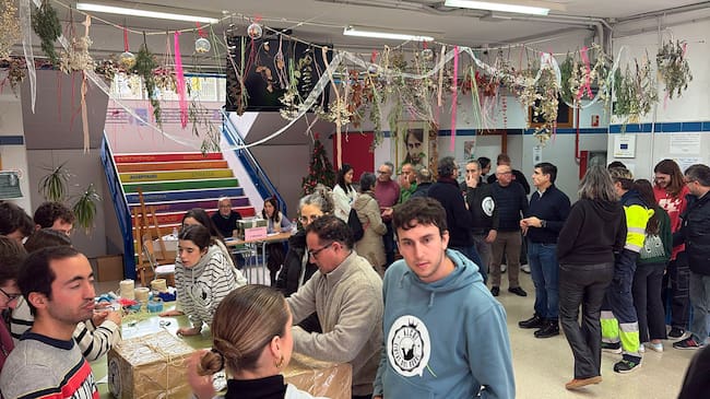 Los paqueteros se han vuelto a dar cita en el Pare Vitòria