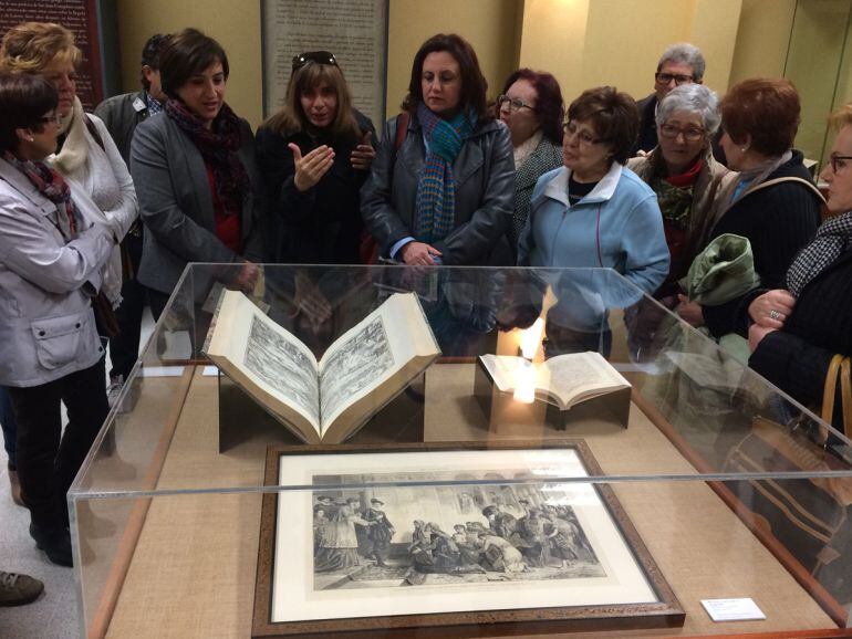 Inauguración de la exposición en Chauchina(Granada)