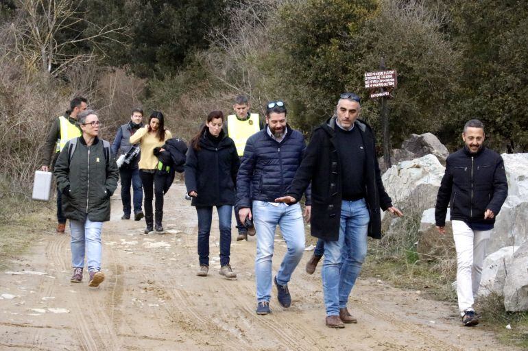 La reconstrucció del crim a Susqueda