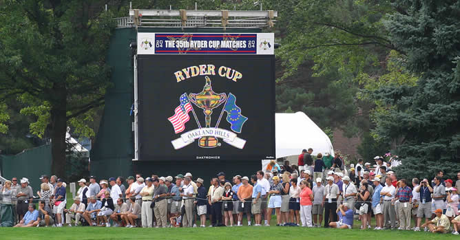 Si te gusta el golf, del 28 al 30 de septiembre tienes una cita con la Ryder Cup