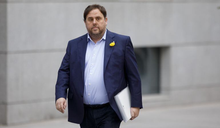 El exvicepresidente de la Generalitat, Oriol Junqueras.