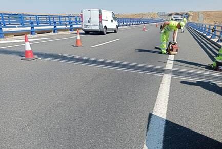 Sustitución de juntas de dilatación en la SG-20