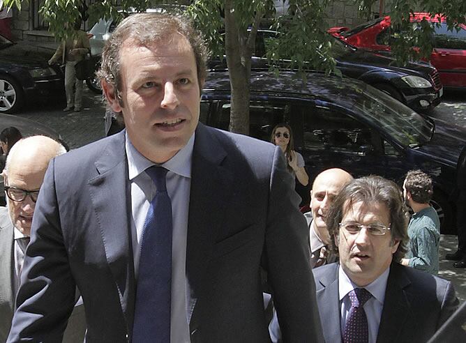 Sandro Rosell, presidente del Barcelona