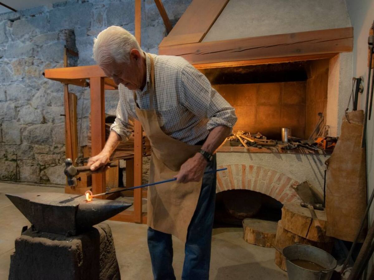 El herrero segoviano Elías de Andrés ofrecerá una clase magistral en la Casa de la Moneda