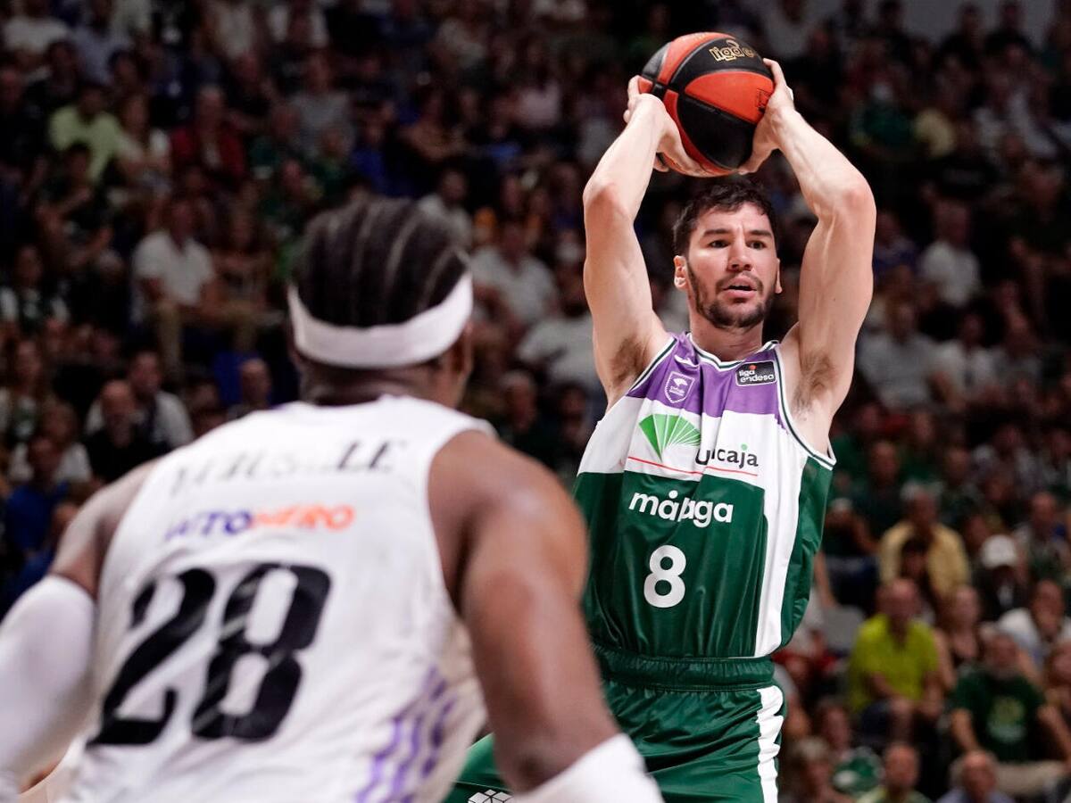 El Unicaja compite y pone en aprietos al todopoderoso Real Madrid