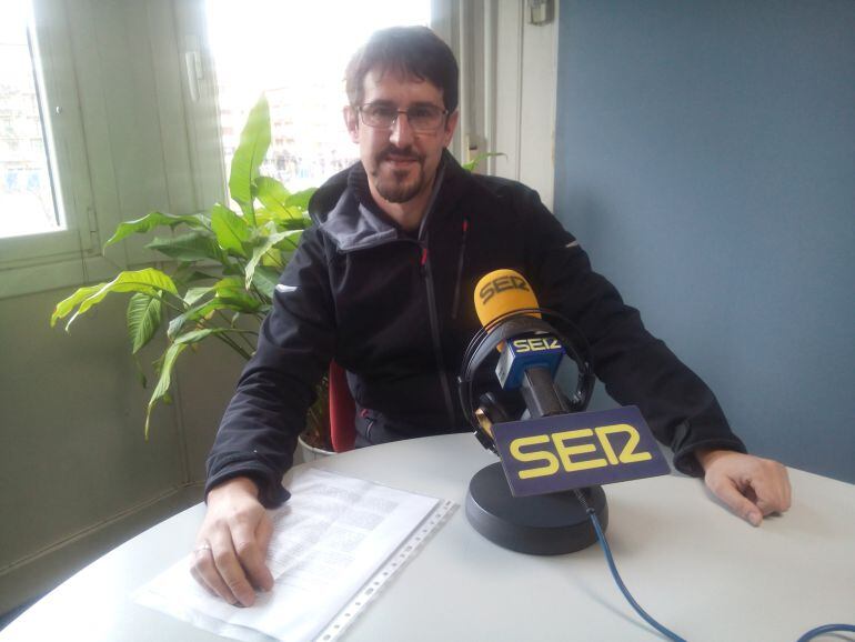 Xabier Beraiz, de la Asociación Retinosis Gipuzkoa Begisare