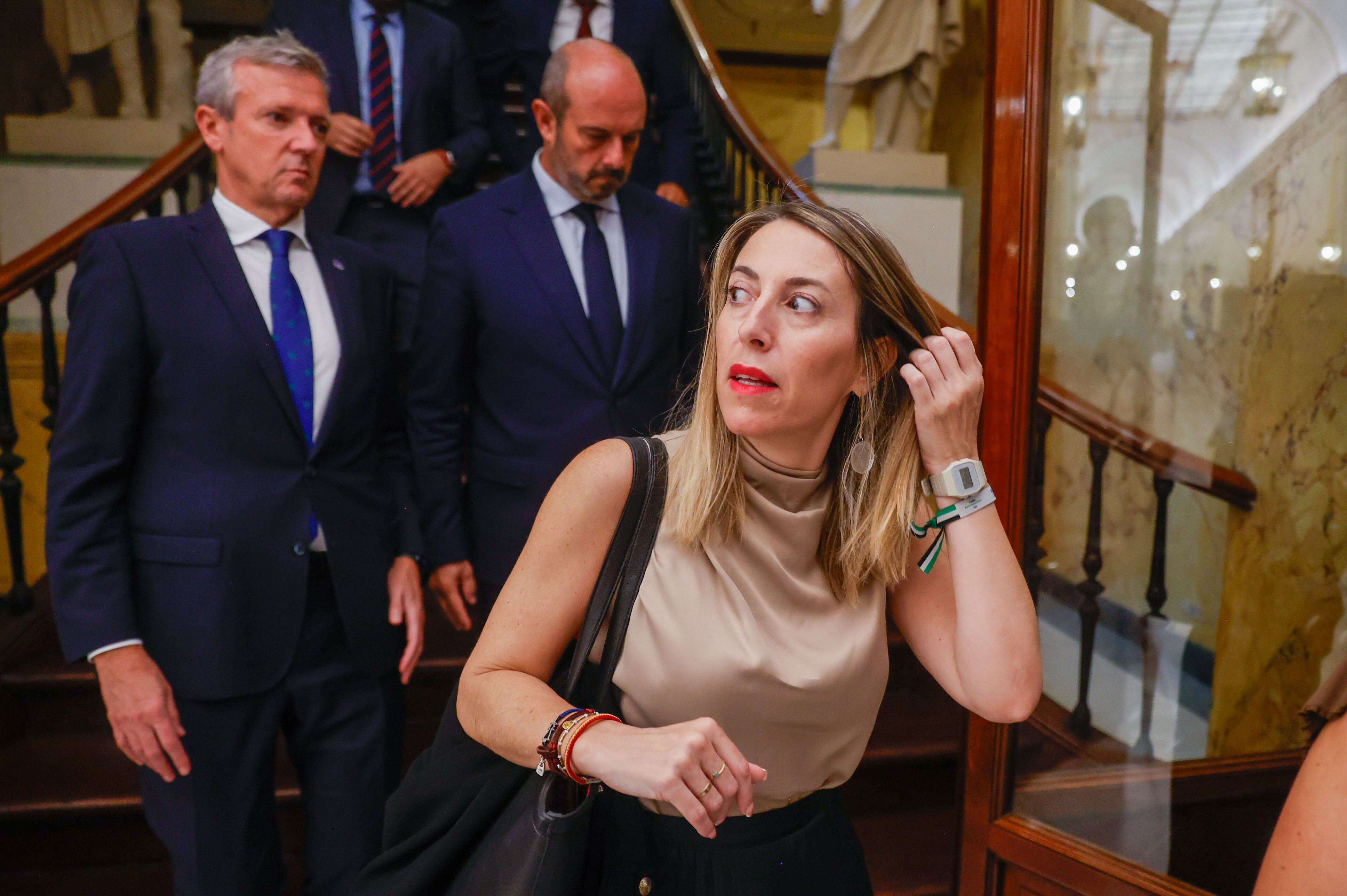 La presidenta de Extremadura, María Guardiola