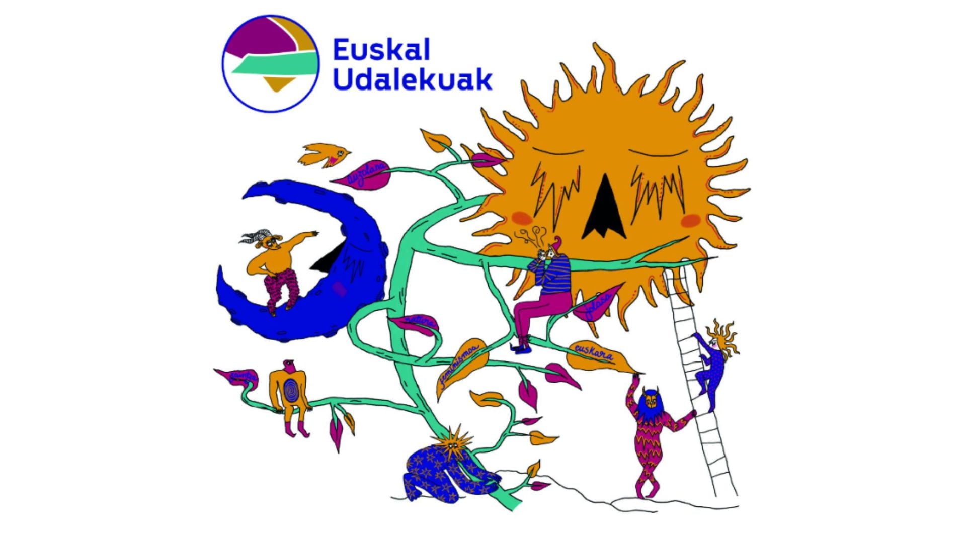 Logo del udaleku de Bernedo de 2025.