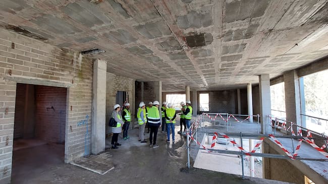 Visita municipal a las obras