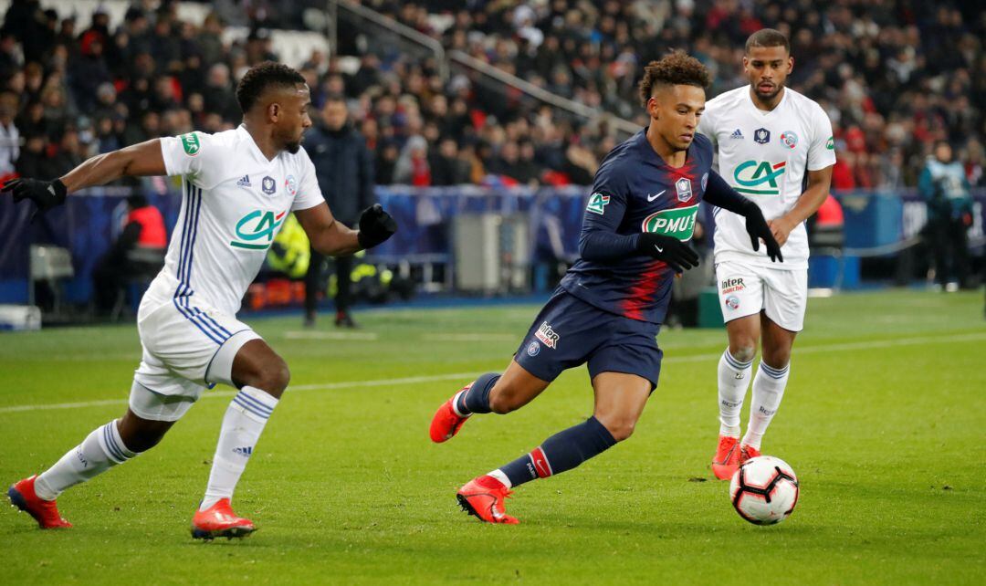 Thilo Kehrer, durante el partido. 