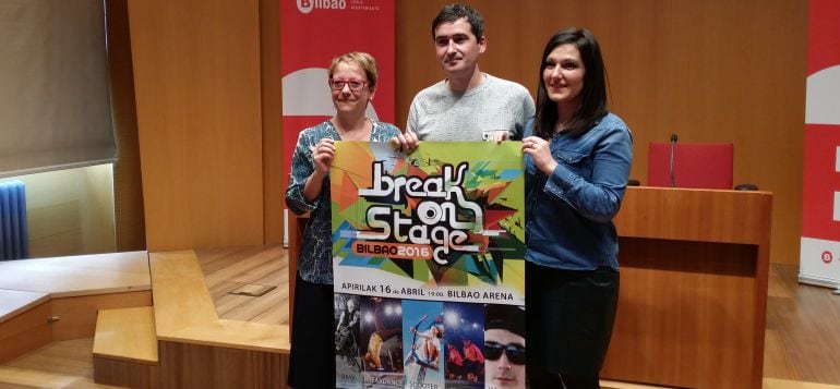 Presentación &#039;Break on Stage 2016&#039; en el Ayuntamiento de Bilbao