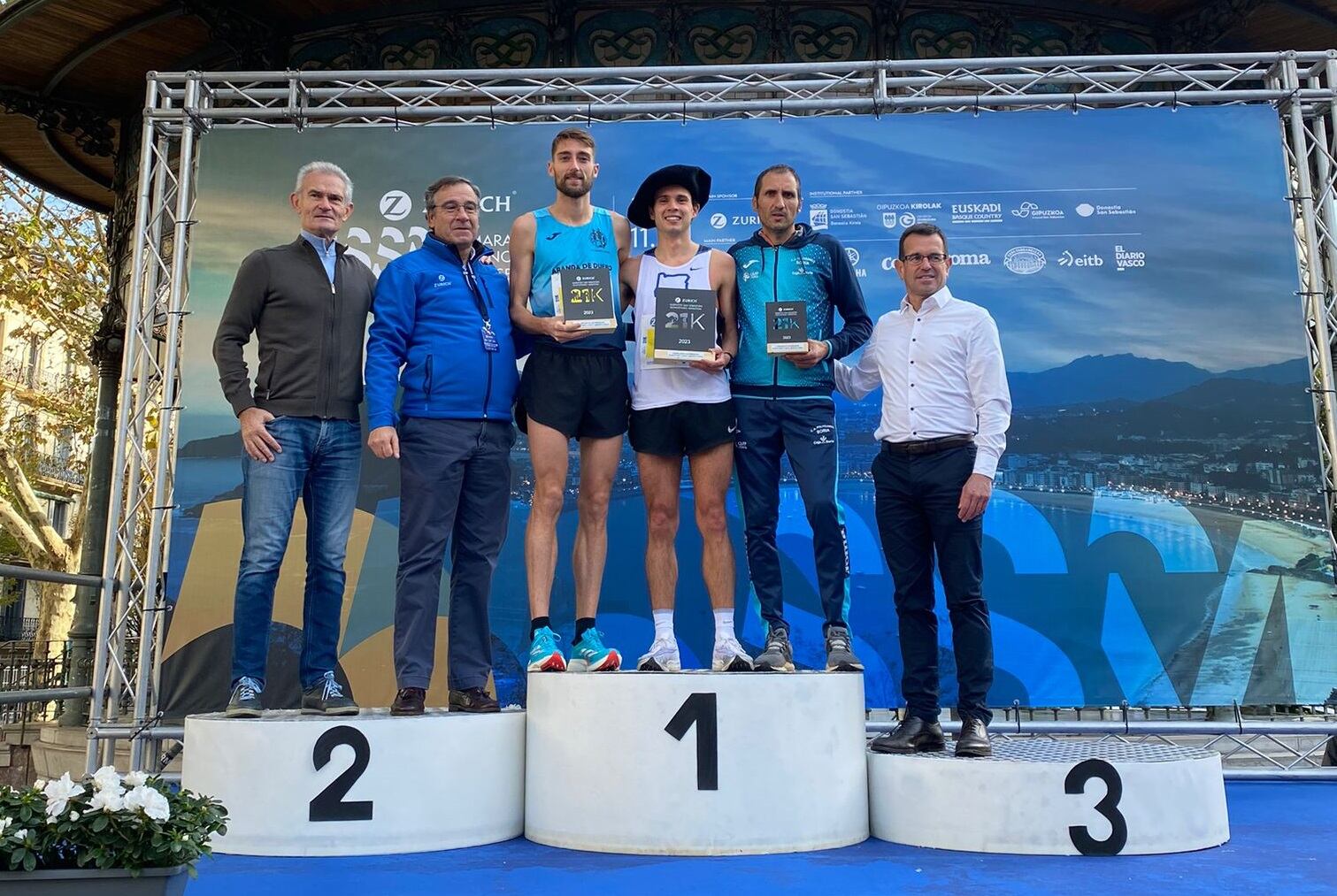 Premiados en la Media Maratón de San Sebastián