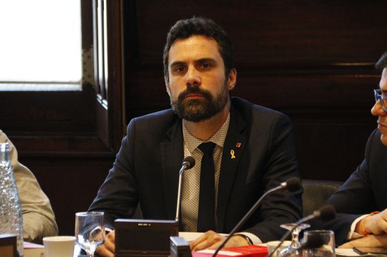 El president del Parlament, Roger Torrent
