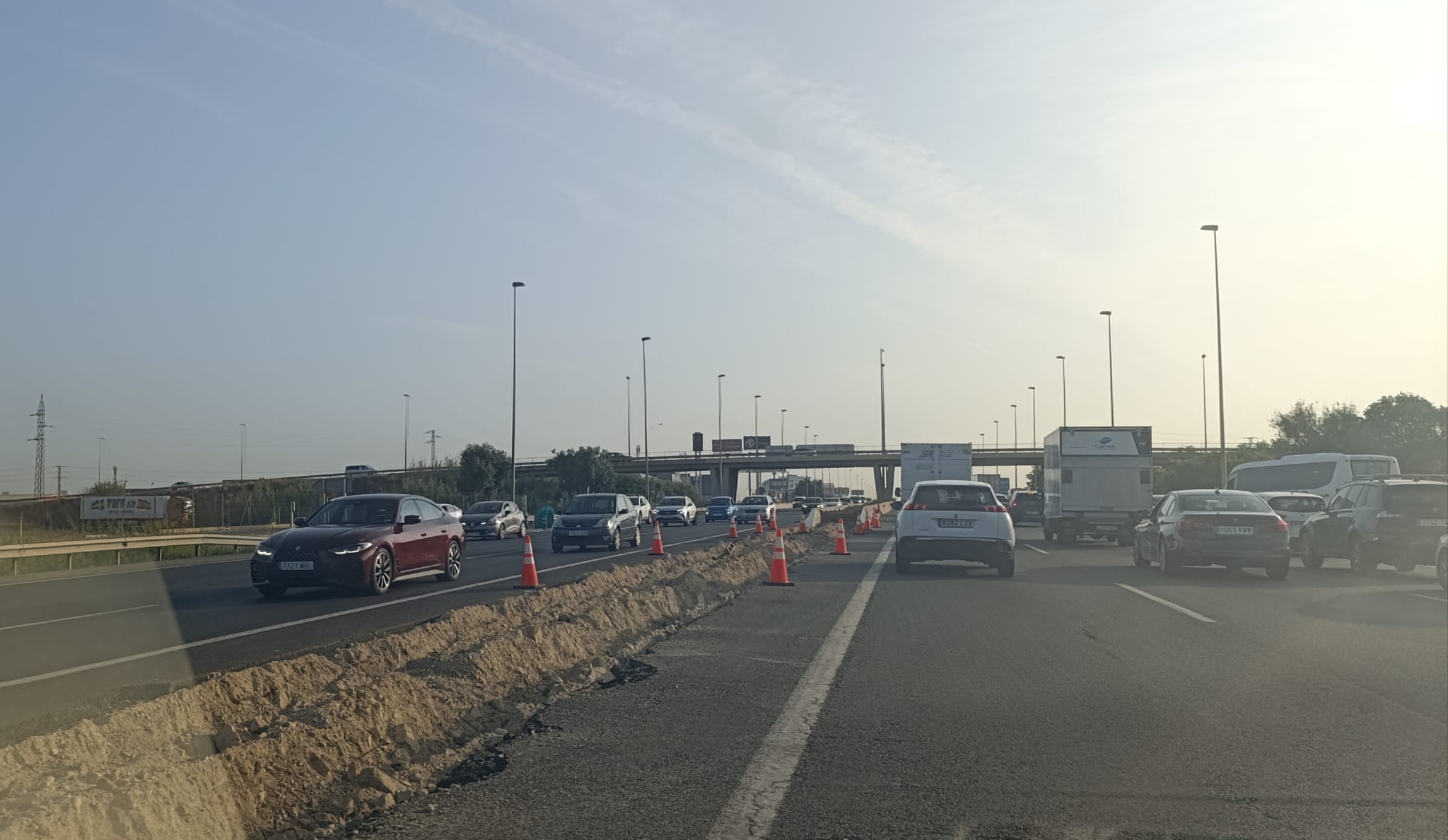 Obras en la Pista de Silla para adecuarla a eventos climatológicos extremos.