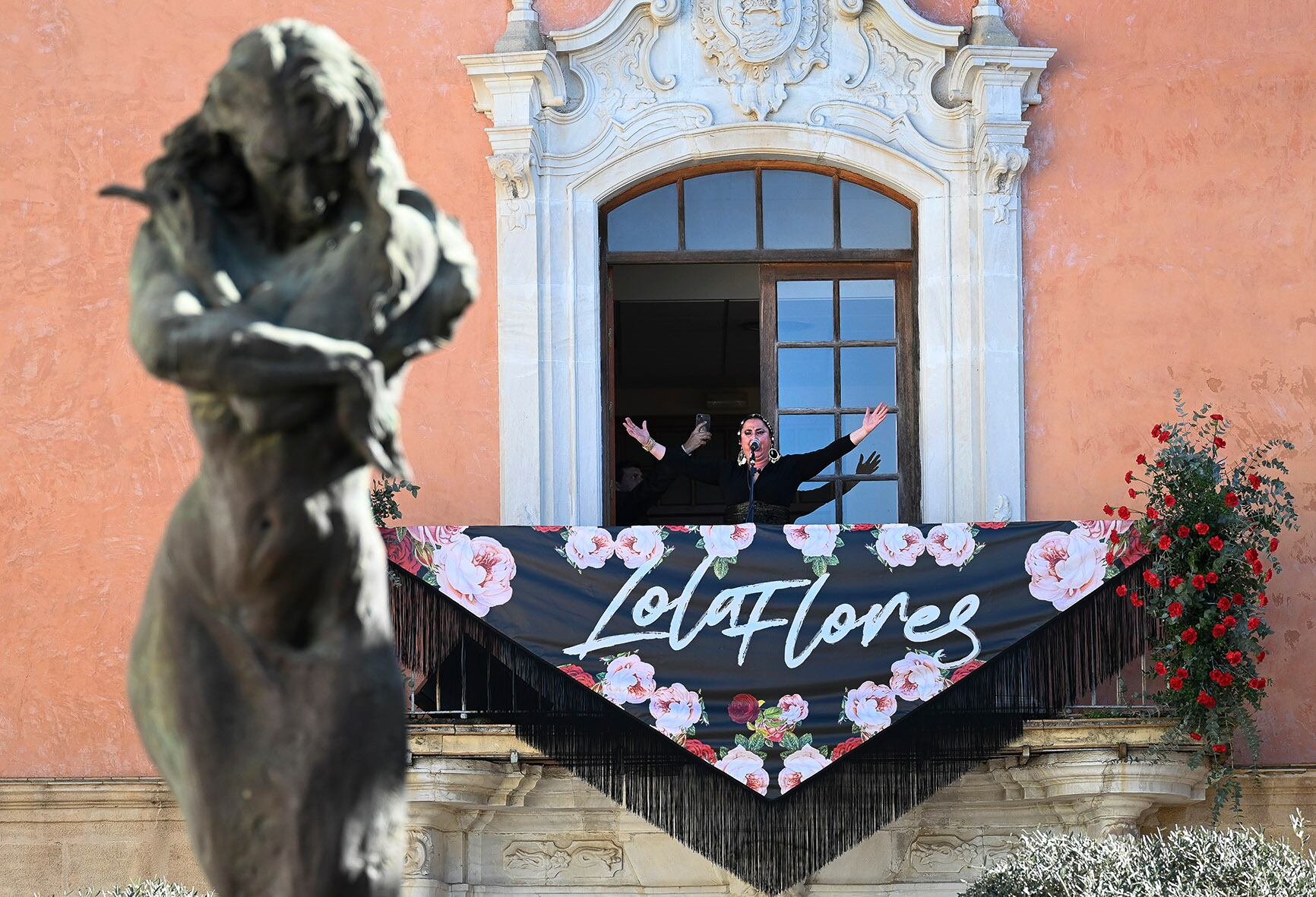 Uno de los actos del centenario de Lola Flores