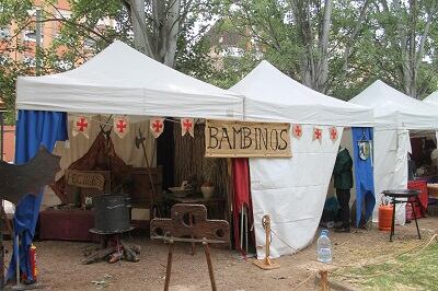 Las jaimas se ubicarán en el parque de la Azucarera. Foto: Ayuntamiento de Monzón