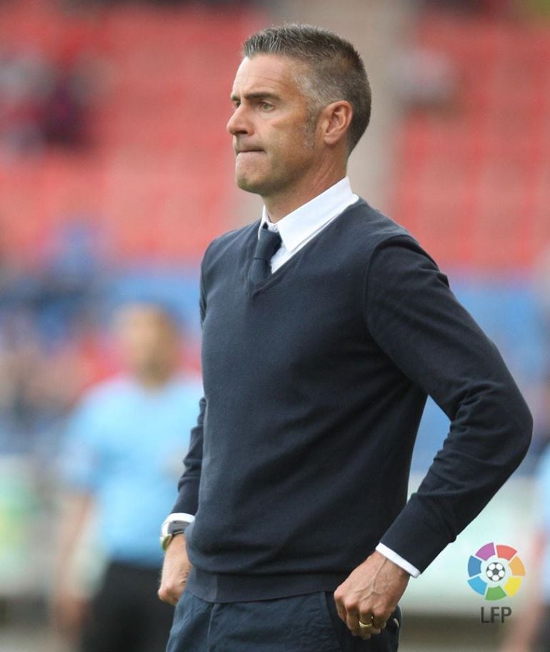 Lluis Carreras durante un partido en su etapa en el Mallorca