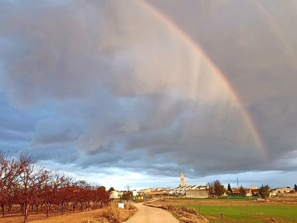 Motilleja tras el paso de los chubascos @MeteoHellin