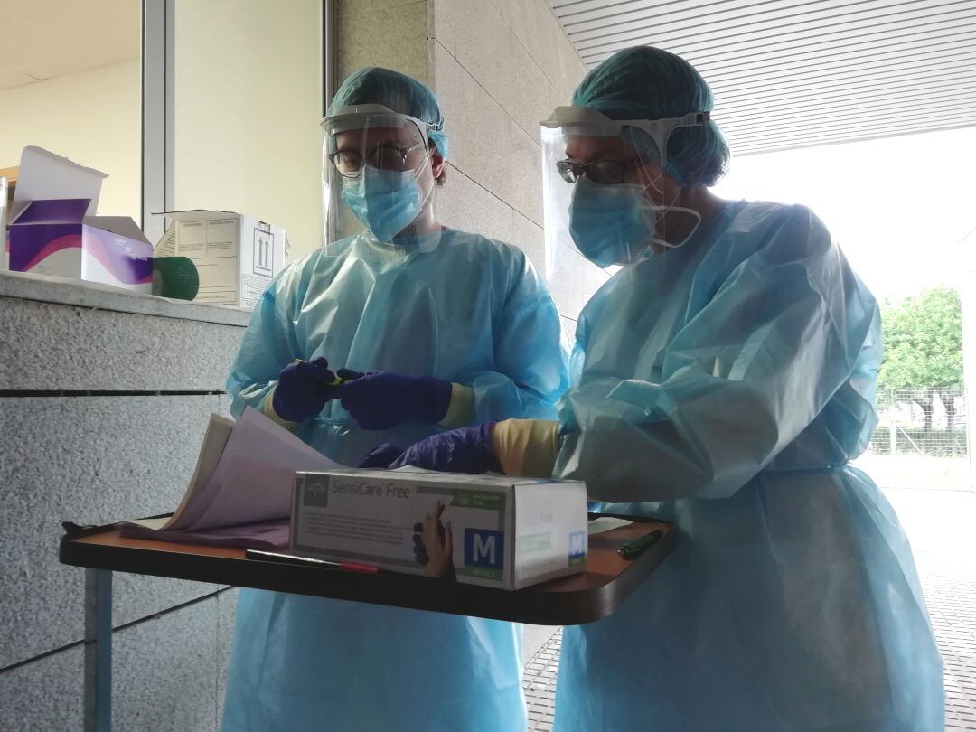 Imagen de personal sanitario en la provincia de Castellón