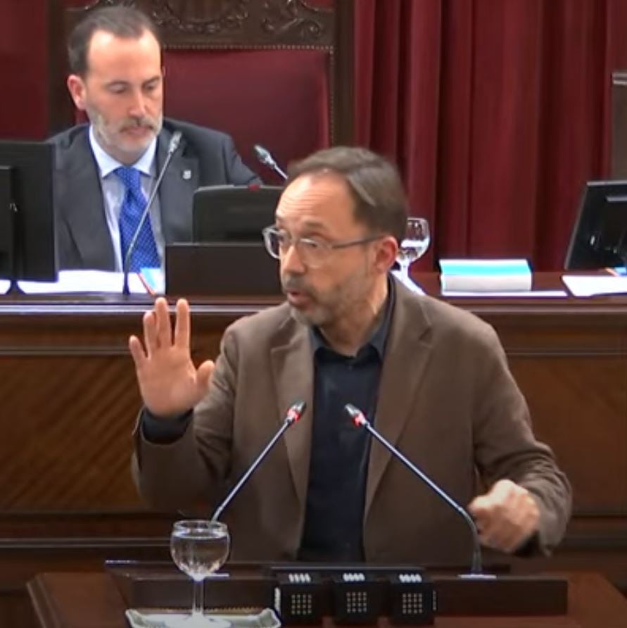 Sessió plenària al Parlament Balear