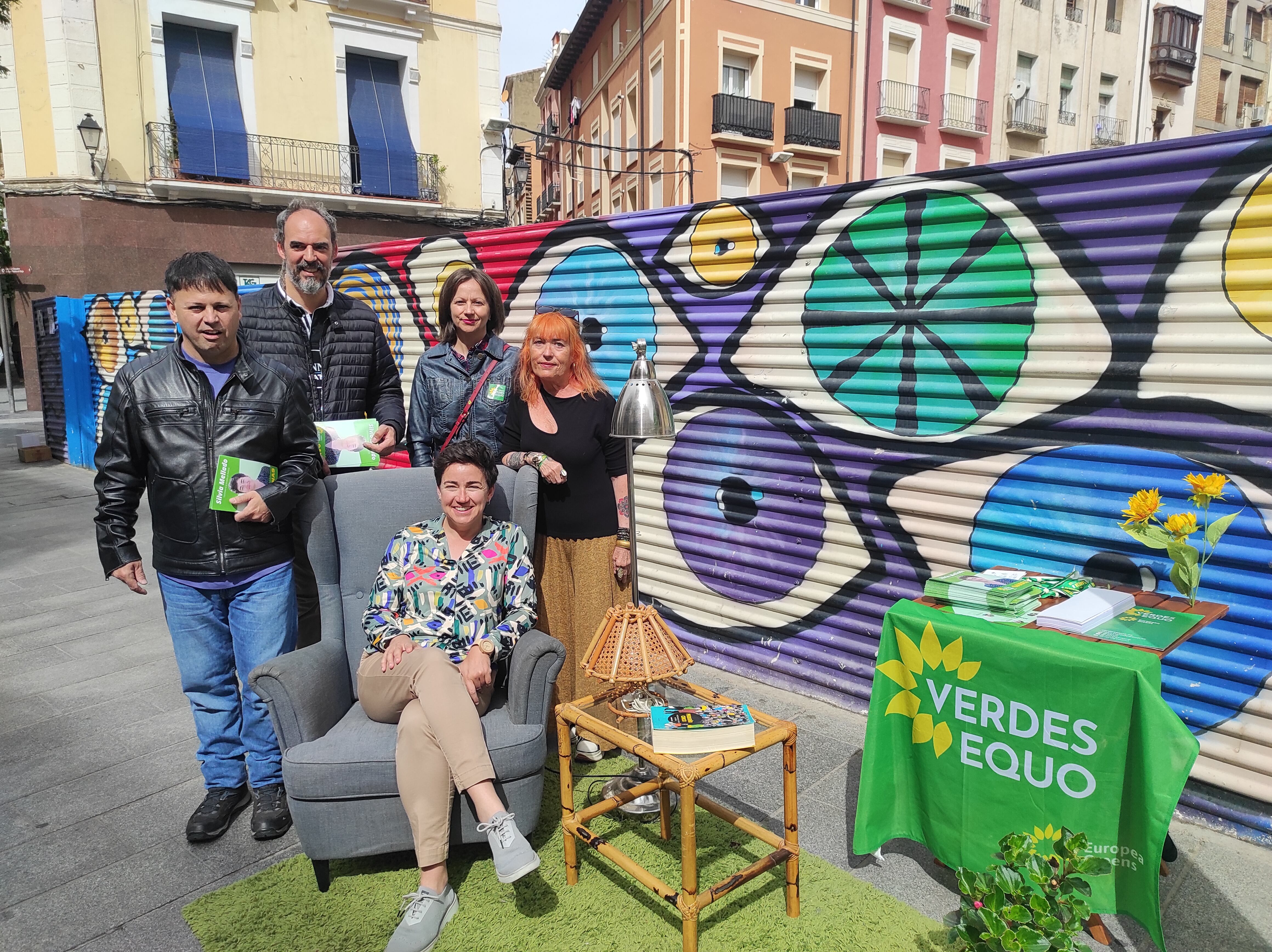 Acto de Verdes Equo en Huesca