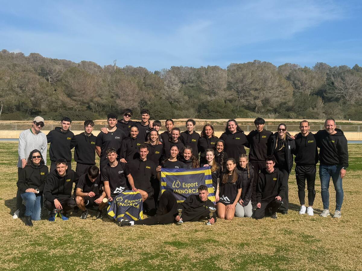 El Lô Esport Menorca revalida el Campionat de Balears de Clubs d’atletisme masculí