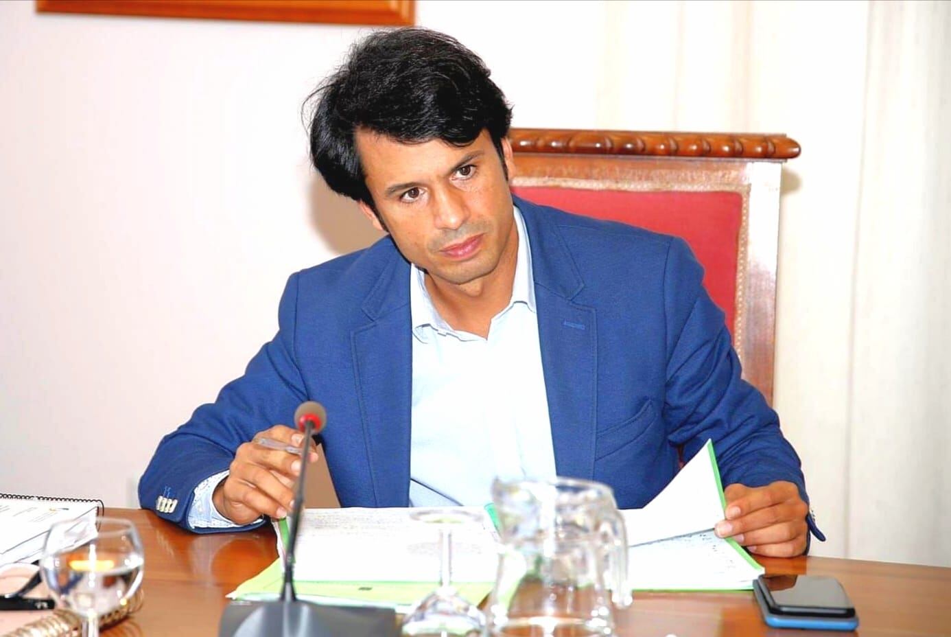 Marcos Bergaz, portavoz del PSOE en Teguise.