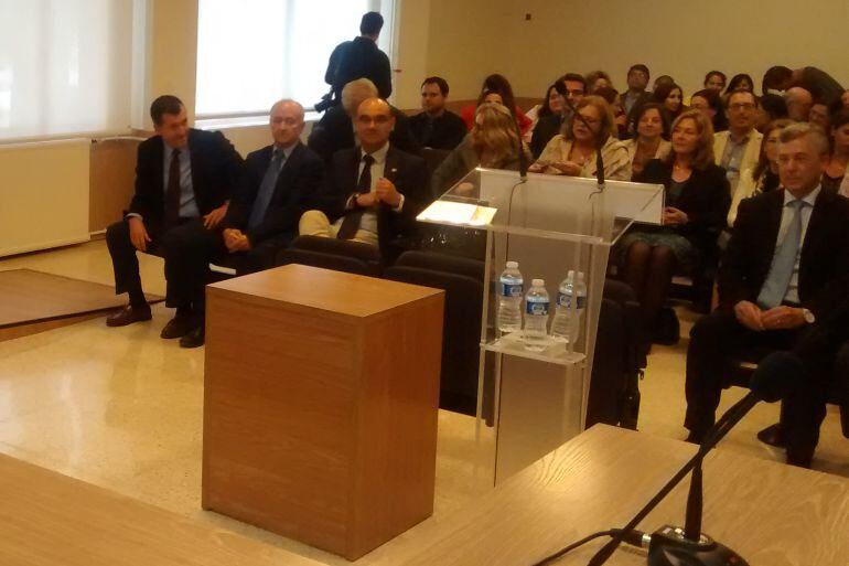 Nueva sala de juicios simulados en la Facultad de Derecho de la Universidad de Alicante