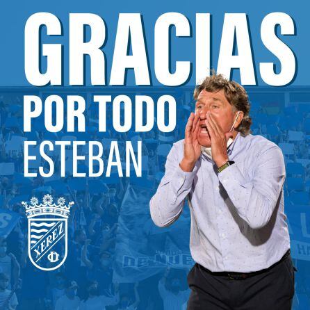 Esteban Vigo no seguirá en el Xerez CD