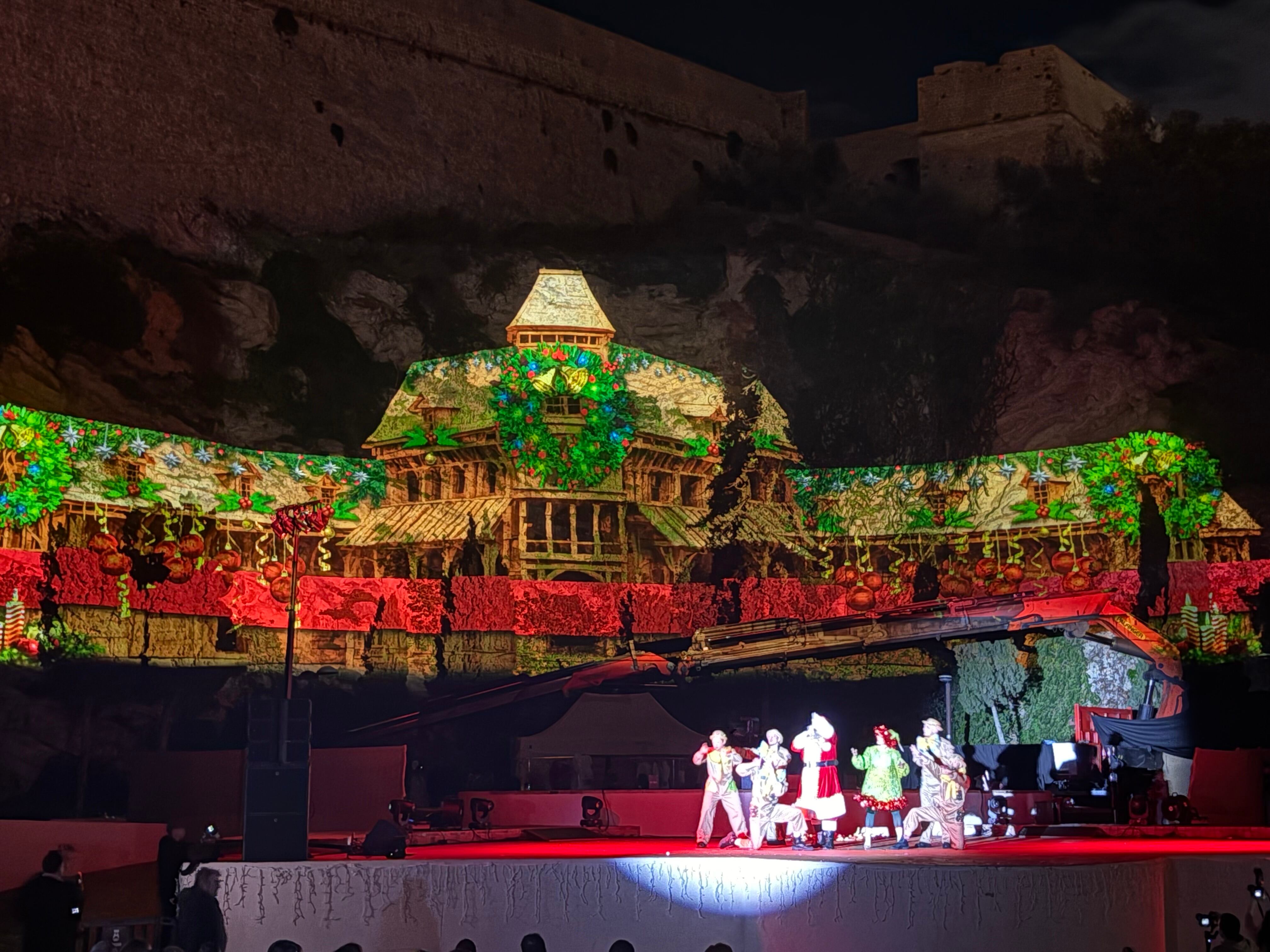 Imagen del espectáculo inaugural