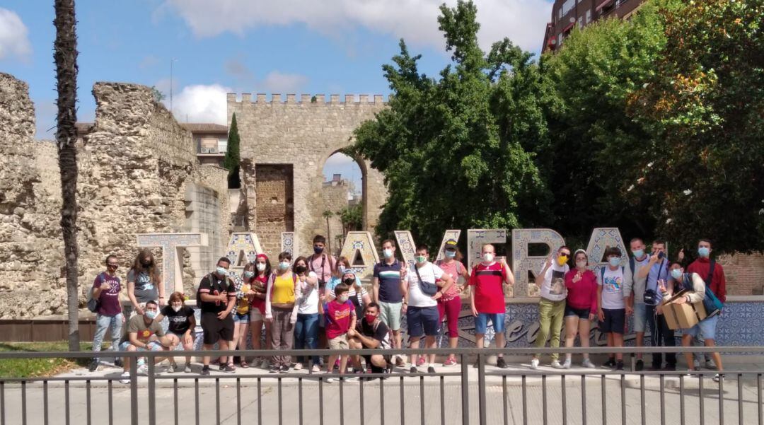 Imagen de una de las excursiones culturales realizadas por el programa de ocio inclusivo de CECAP Jóven