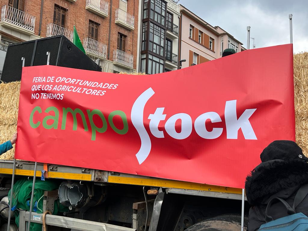 Tractorada en Logroño organizada por Arag-Asaja