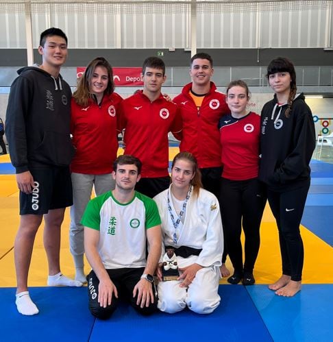 Participantes del Club Judo Ibón en Gijón