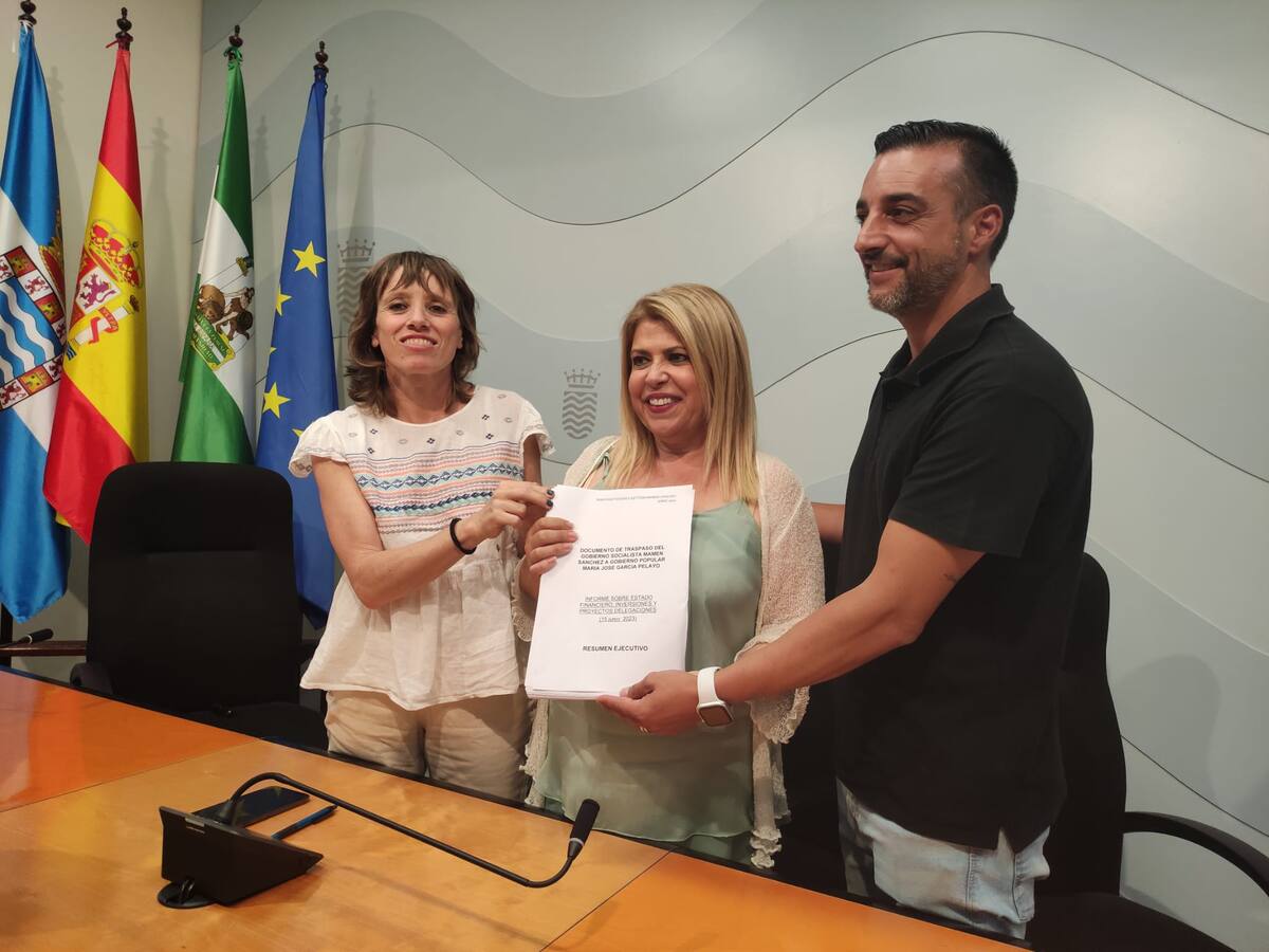 Mamen Sánchez, alcaldesa de Jerez en funciones, sobre el traspaso de poderes