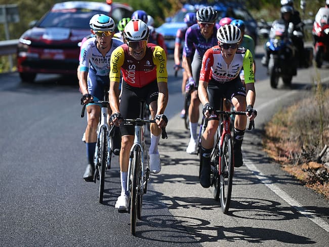 Sergio Samitier en la Vuelta Ciclista a España