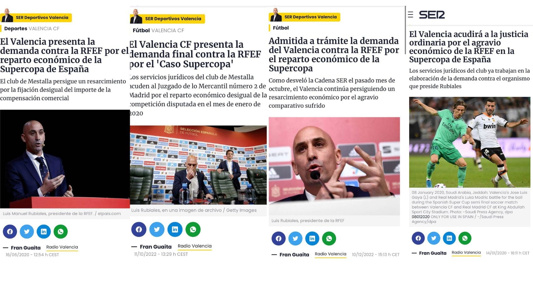 Información de SER Deportivos Valencia