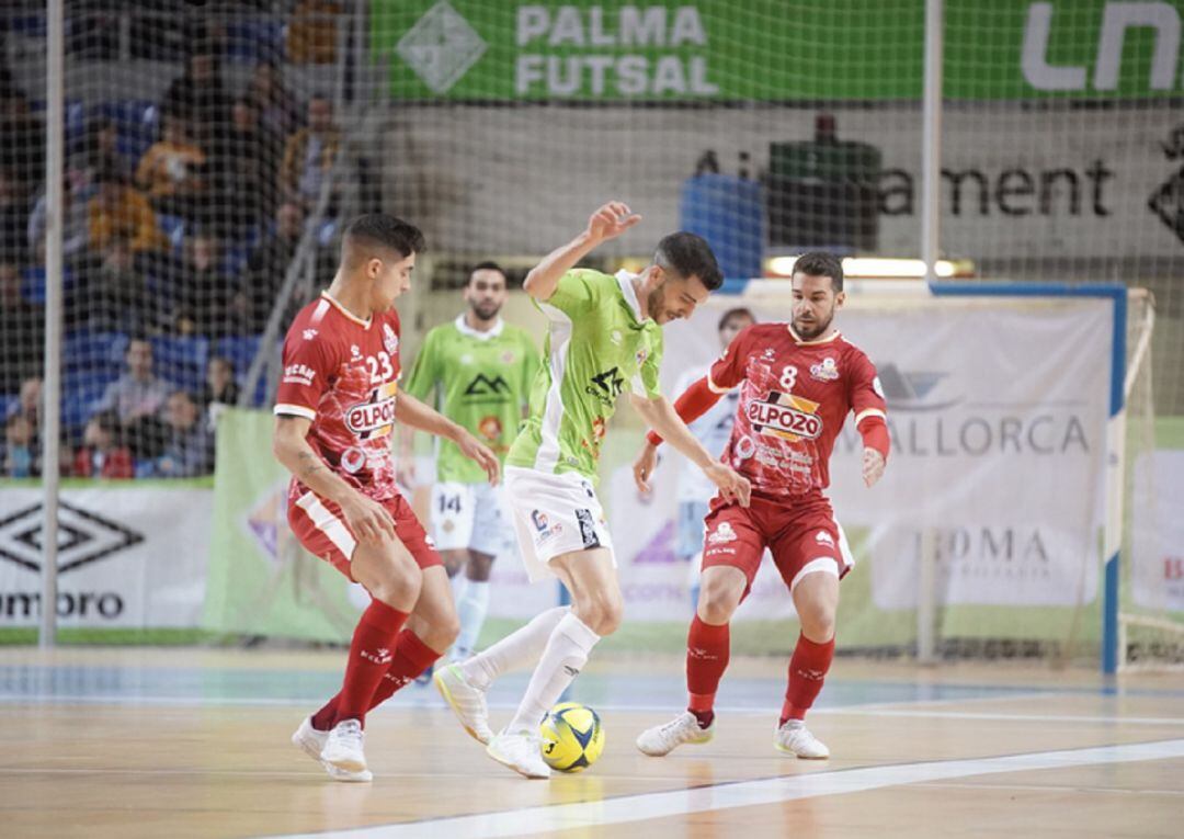 Foto correspondiente al partido entre ElPozo Murcia y Palma Futsal