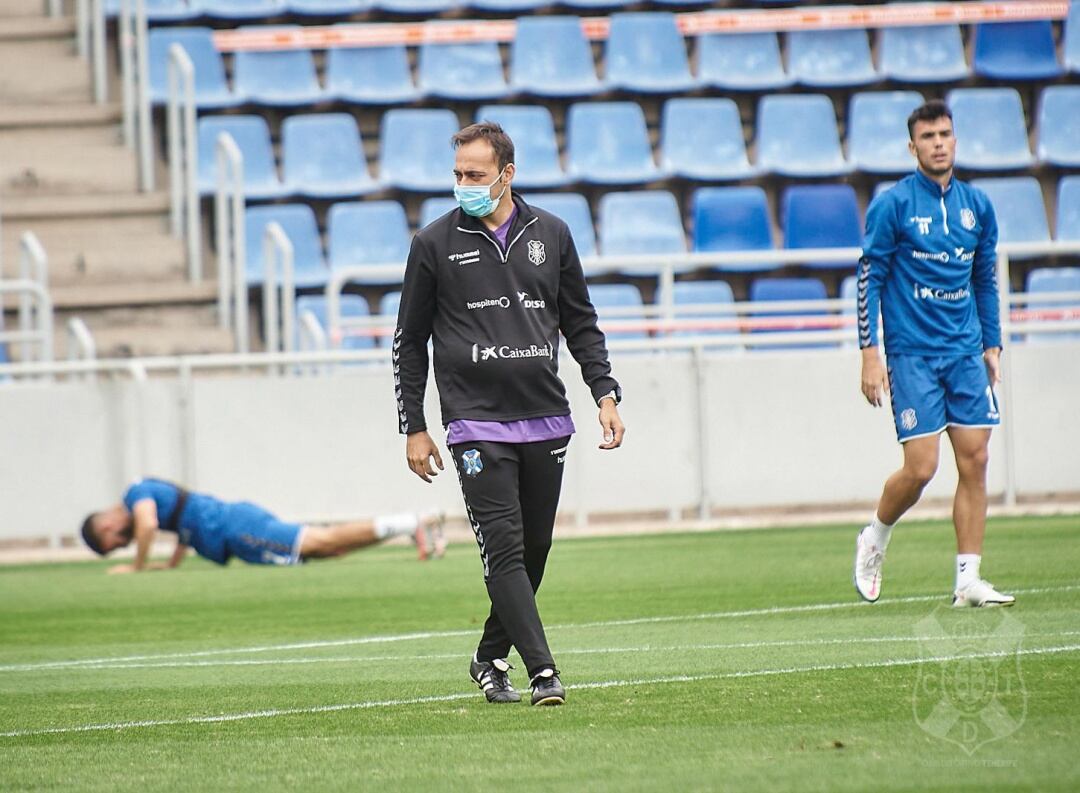 Fran Fernández, entrenador del CD Tenerife