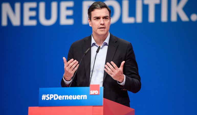 El secretario general del PSOE, Pedro Snánchez.