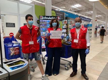 Mohamed, Teresa y Francisco Javier, voluntarios de Cruz Roja