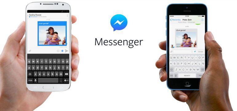 Imagen del servicio de mensajería Facebook Messenger.