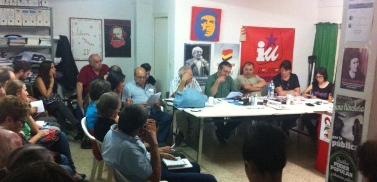 Asamblea de IU celebrada este jueves en Cuenca