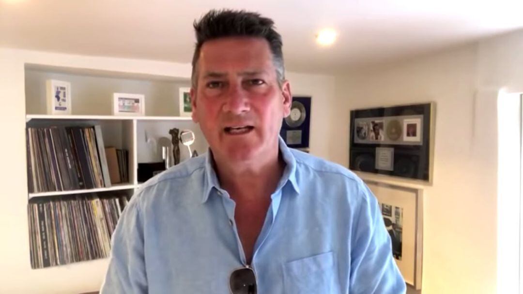 Tony Hadley envió un mensaje avalando la pronunciación de su nombre