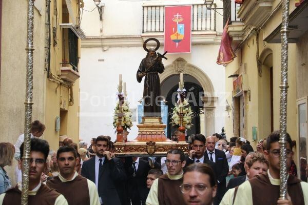 Paso del Beato Fray Diego José de Cádiz en el Corpus