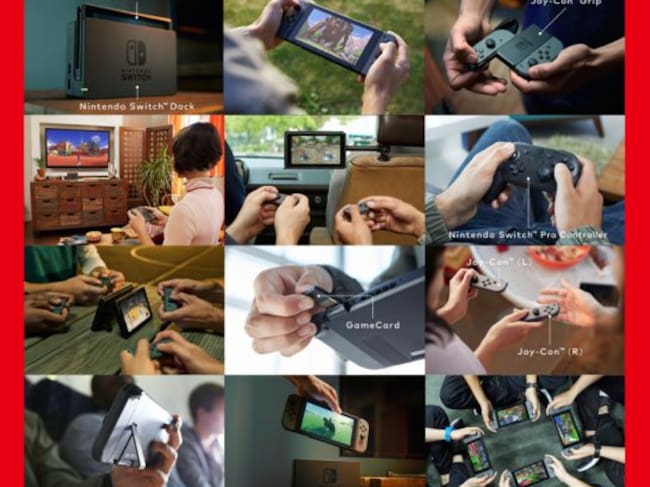 Varias de las nuevas características de Switch.