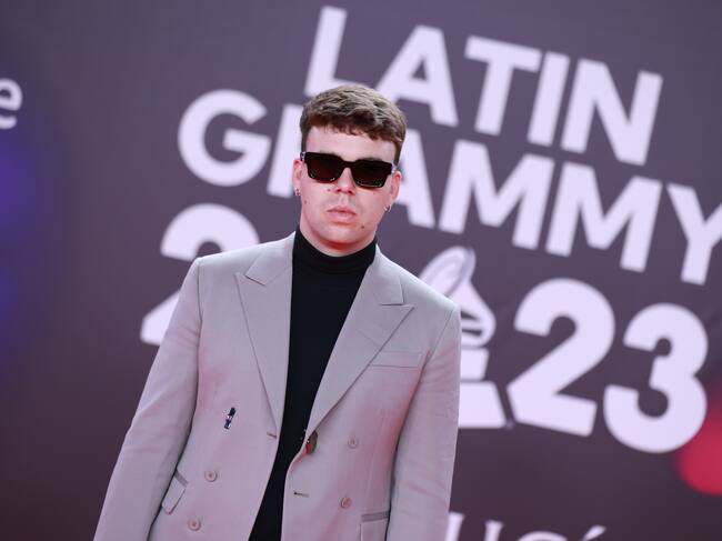 Quevedo, en los Premios Grammy Latinos. (Photo by Patricia J. Garcinuno/WireImage)